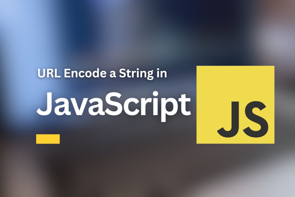 How to URL Encode a String in Java Script